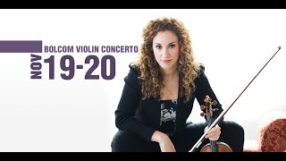 Ilana Setapen: Bolcom Violin Concerto