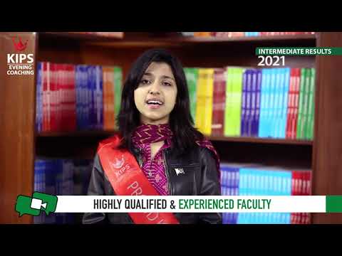 Hunaina Aman | 1st Position in Inter Results 2021 | KIPS Evening Coaching | R&T Session