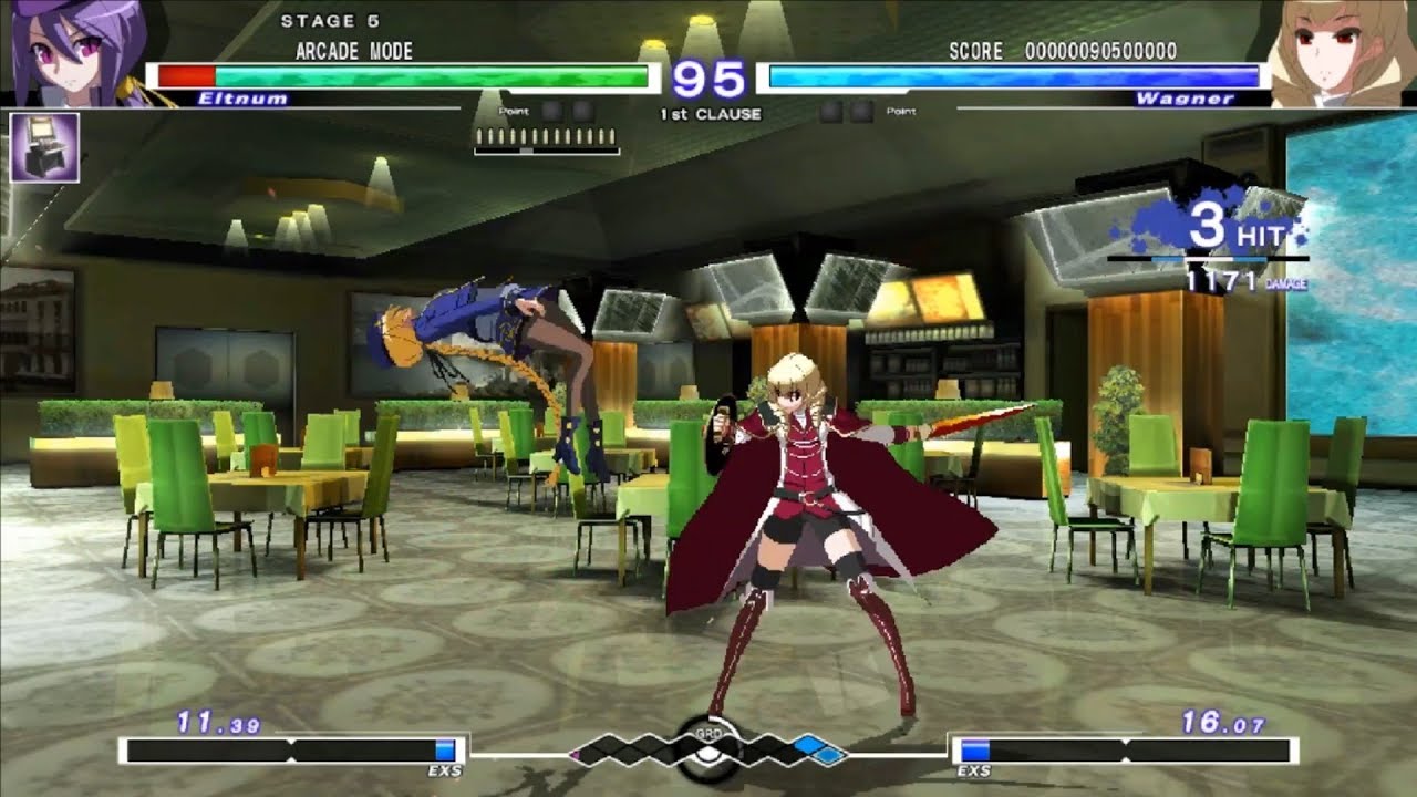 Game settings - Under Night In-Birth Exe:Late[st]