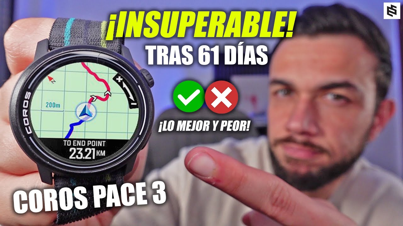 Análisis y review del reloj deportivo Coros Pace 3