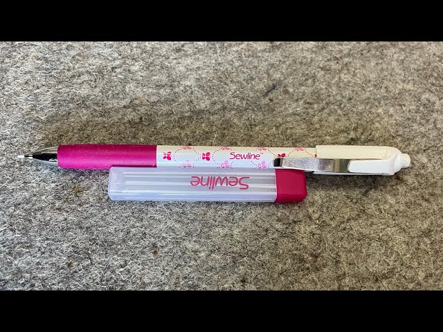 Frixion Heat Erasable Pen Review For Fabric and Embroidery 