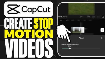 How To Use CapCut To Create Stop Motion Videos | CapCut Stop Motion Template