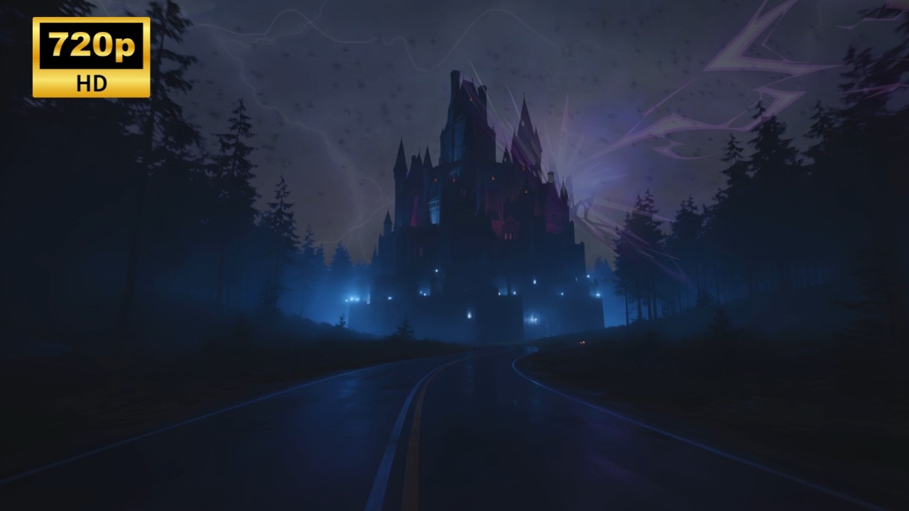 Thunderstorm Sounds with Heavy Rain, Loud Lightning Strikes, and Loud Thunder for Sleep