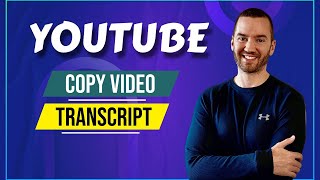 YouTube Video Transcript (Copy and Paste Tutorial)