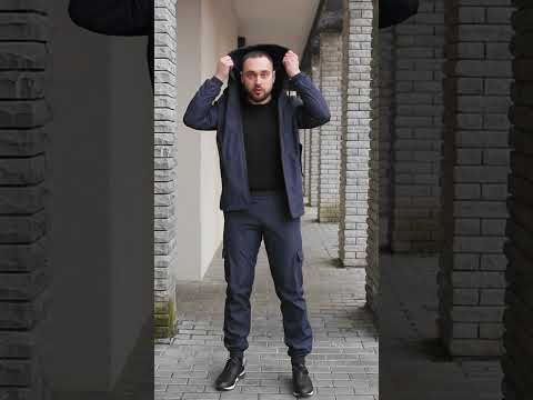 Костюм softshell Easy чоловічий весняний осінній вітрівка штани Софт шелл хакі, видео 1