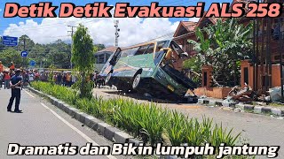 The Seconds Of The Evacuation Of The Als 258 Bus Were Seen To Be Long Tense And Chaotic