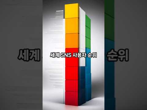 세계 SNS 소셜 사용자 순위 