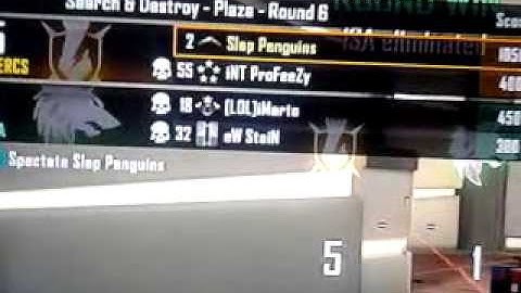 iNTENSE (WINNERS) vs PussDestroyers (LOSERS) Map 3 Plaza Drop Host