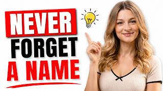 How to Remember Every Name You Hear A Simple Brain Hack English For Beginners
