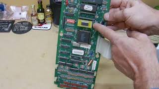 Aristocrat MK2.5 Lucky Strike Bally / Williams Pinball Video Slot Machine Repair. Part 2.