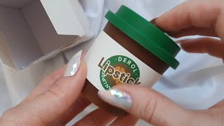 ASMR  Unboxing cute lipstick box in 1 minute ☕