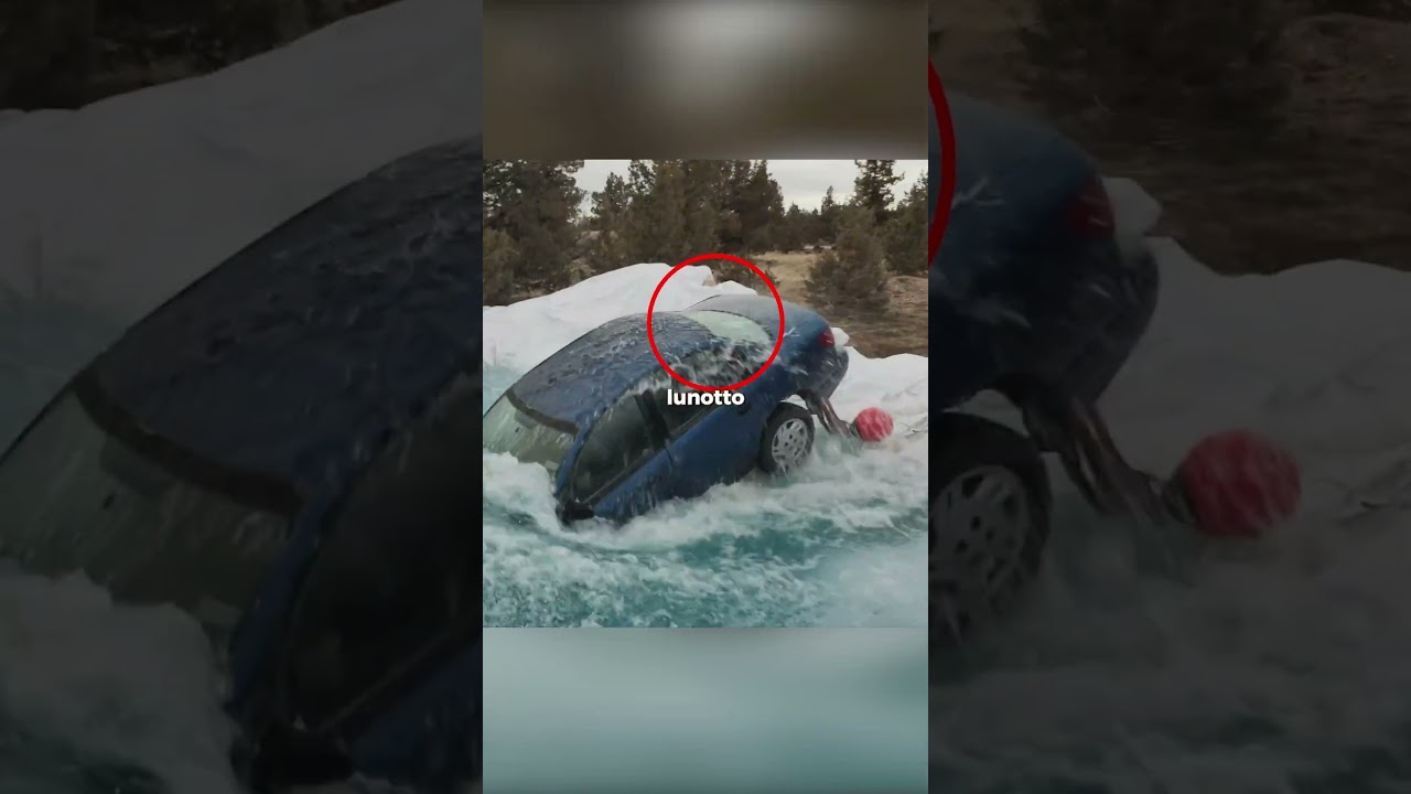Se la tua auto finisce in acqua, non fare mai questo 👀