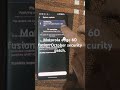 Moto edge 60 fusion October security patch
