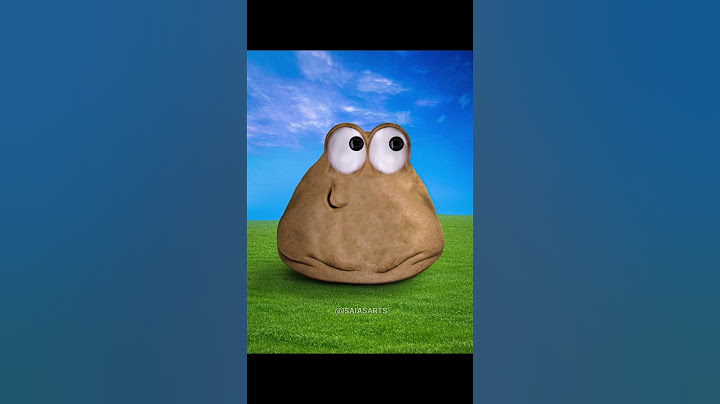 Pou 😊✨️#realistic #speedart
