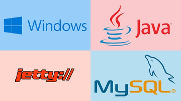 How to Install Java, Jetty, and MySQL on Windows (Servlet + JSP)