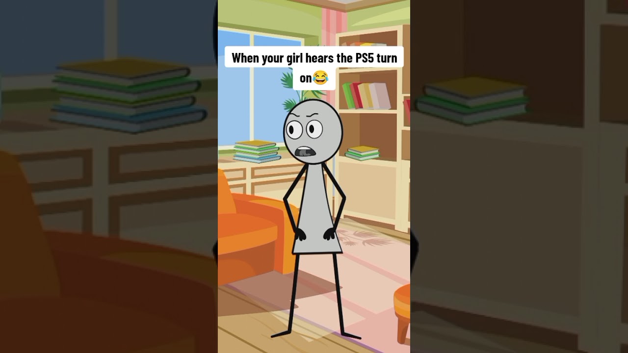 When your girl hears the PS5 turn on 😂