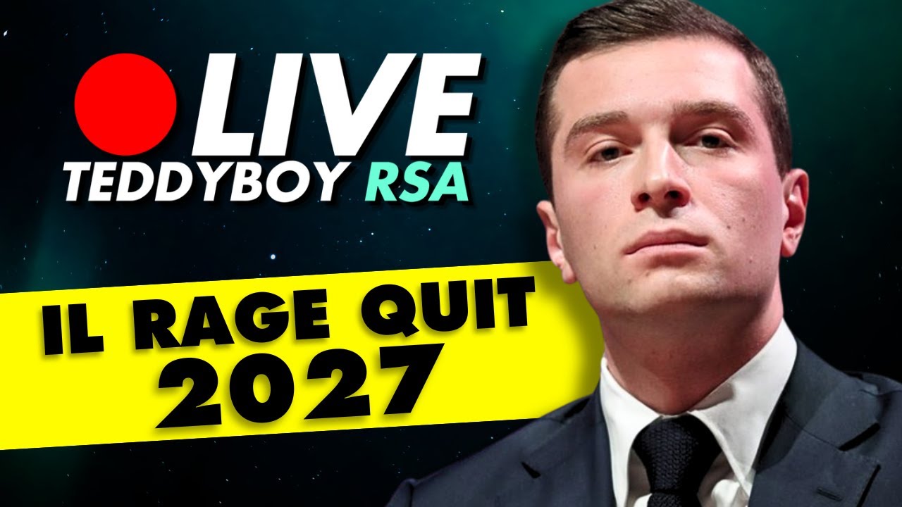 🔴 BARDELLA n'est pas candidat pour 2027 ?!