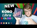 Kobo libra colour unboxing and first impressions  color me impressed