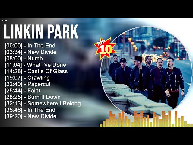 L i n k i n P a r k Greatest Hits ~ Top 10 Alternative Rock songs Of All Time class=