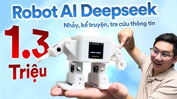 Robot AI VuiBot87 nhảy Hiphop, tra cứu thông tin, kể truyện, ... Giá 1,3 triệu!
