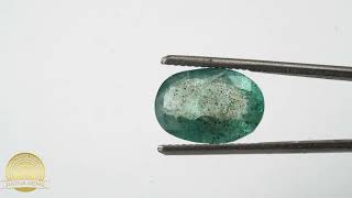 Product Video for: Zambian Emerald 3.80 Carat (4.18 Ratti) Panna Stone