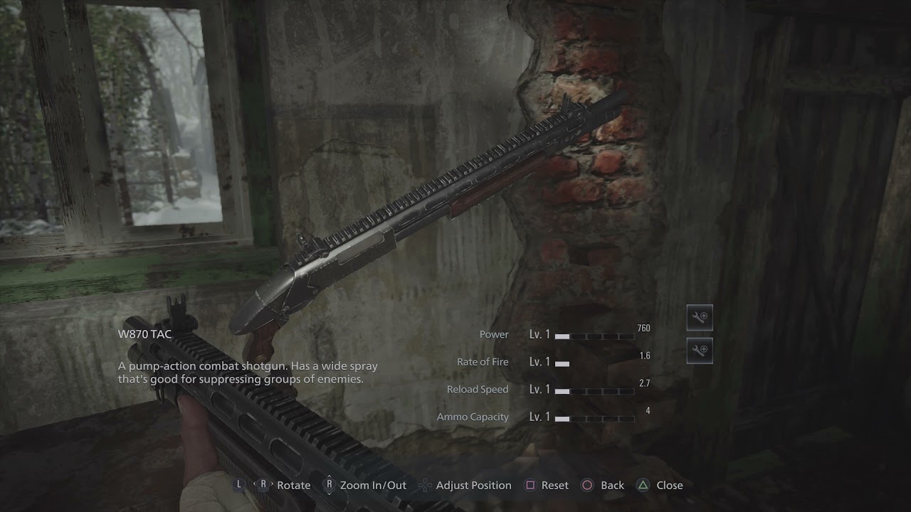 Resident Evil 8 Village W870 TAC Shotgun Location YouTube