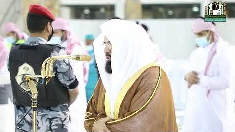 تلاوة معالي الشيخ أ.د.#عبدالرحمن_السديس من صلاة المغرب 3  ذوالقعدة 1442هـ
