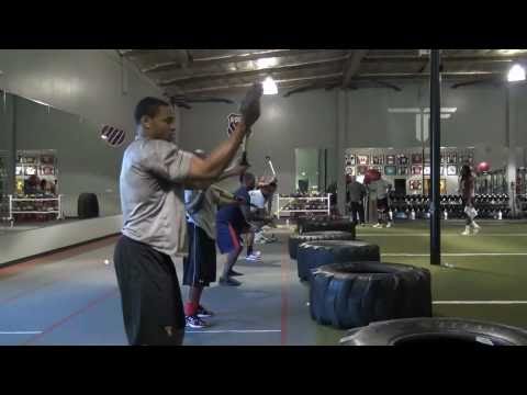 2011 pro combine workout with DJ SHammy Dee at The Factory