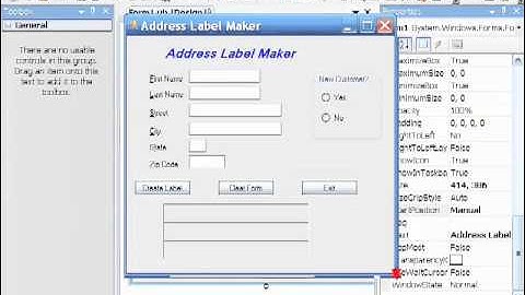 05 05   Form StartPosition & WindowState