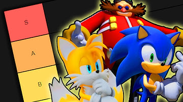 2020 Sonic Character Tier List!