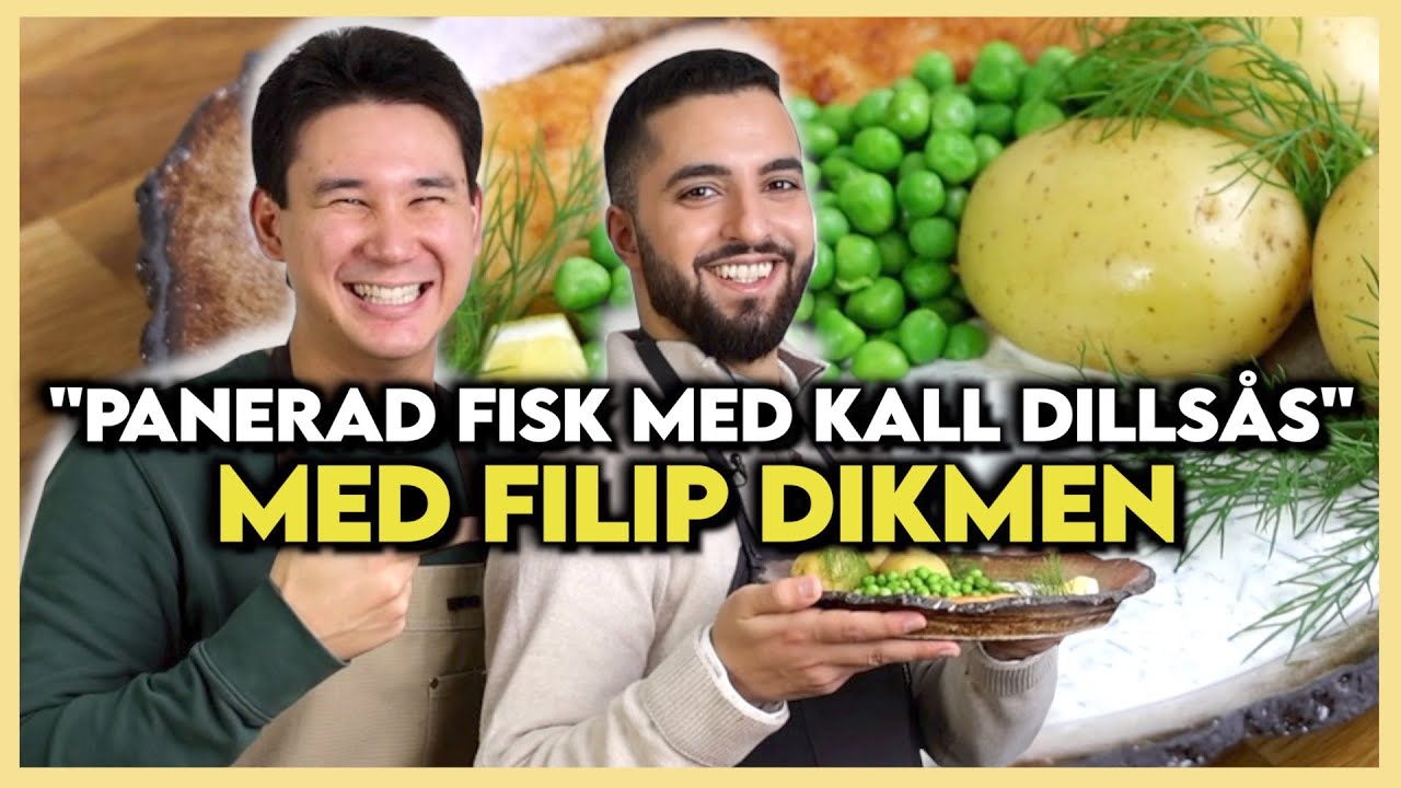 Filip Dikmens Favoriträtt | Panerad Fisk med Kall Dillsås!