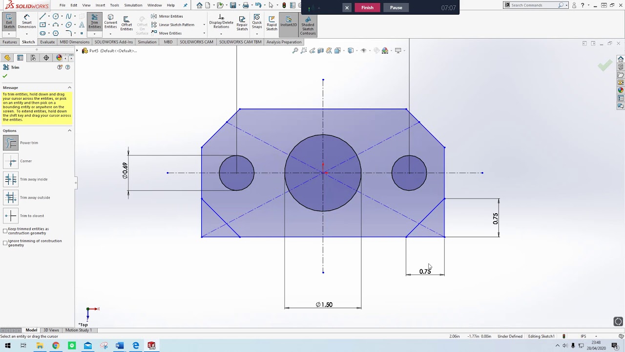 Gland Flange tutorial