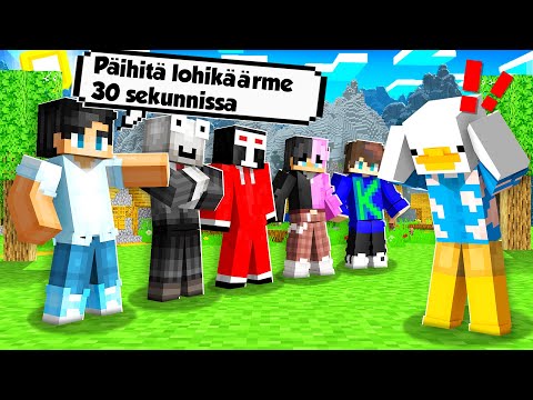 SUORITIN TUBETTAJIEN ANTAMIA HAASTEITA MINECRAFTISSA?!