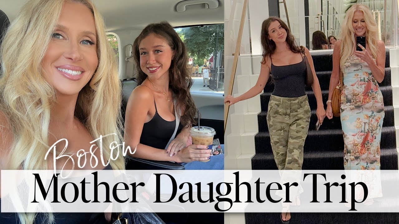 Mother Daughter Shopping Trip To Boston | Luxury Haul