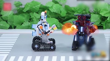 MoFun 13002 2.4GHz Four-way Remote Control Assembling Blocks DIY Assembled Electric Robot