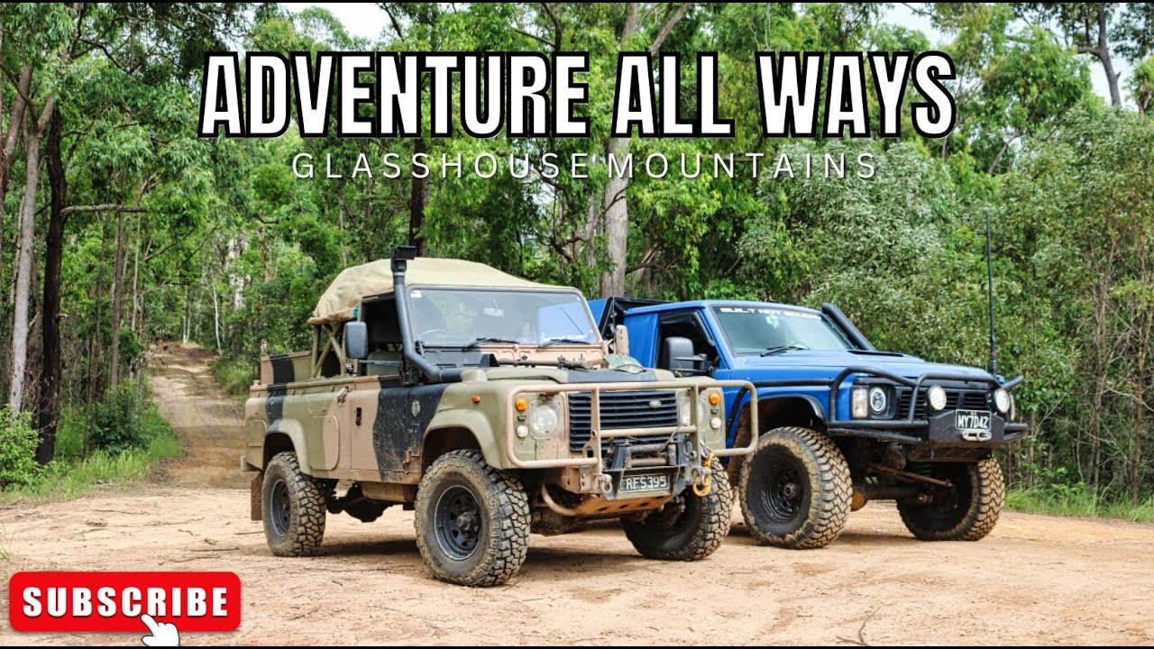 GQ Patrol vs Perentie Land-rover take on Glasshouse Mountains