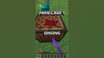Minecraft, but if I STOP singing BELIEVER the video ends #Shorts