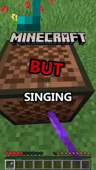 Minecraft, but if I STOP singing BELIEVER the video ends #Shorts