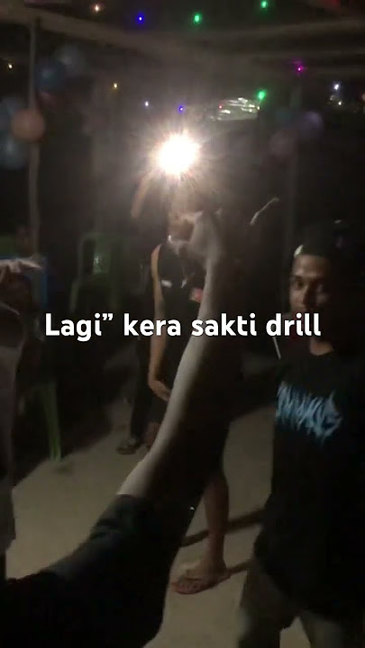 Lanjut kera sakti drill😉