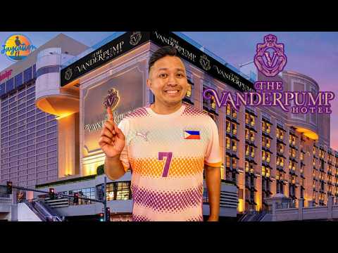 Staying at THE VANDERPUMP HOTEL in Las Vegas!