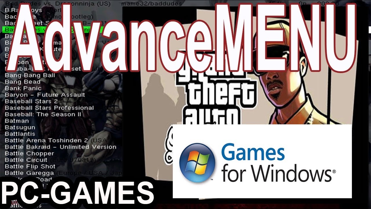 Configuración AdvanceMenu Pc games - YouTube
