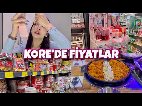 [VLOG6] Kore’de Market Fiyatları! Kozmetik Alışverişi, Kore Yemekleri..