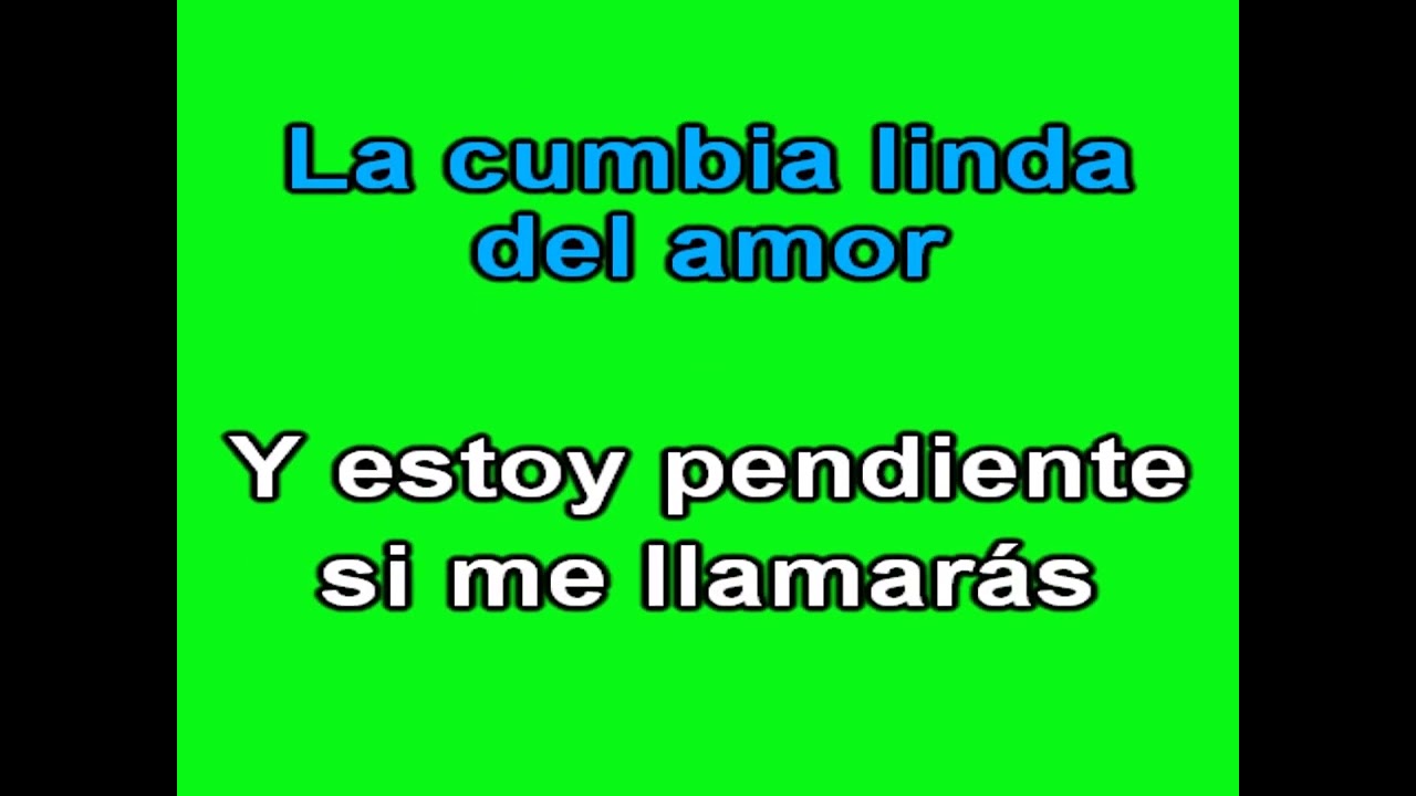 Tráiler Karaoke - la cumbia linda del amor