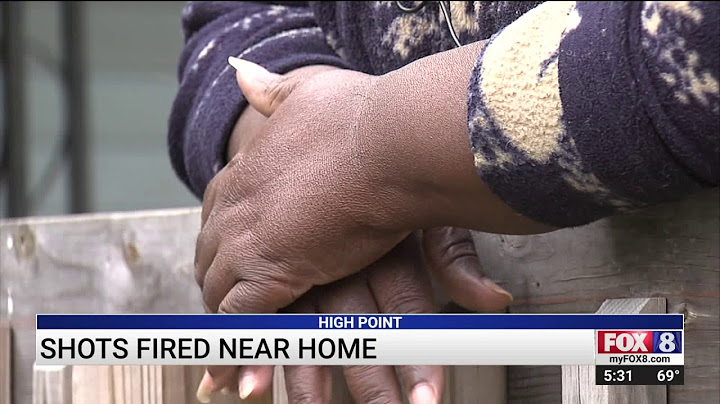 High Point police investigating after 21 shots fired outside home, cars damaged