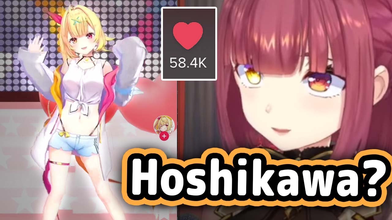 Marine Noticed Other Vtubers Wiggling Their Hips To Her Song "Marine's Treasure Box"【Hololive】