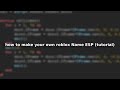 how to make your own roblox Name ESP (tutorial)
