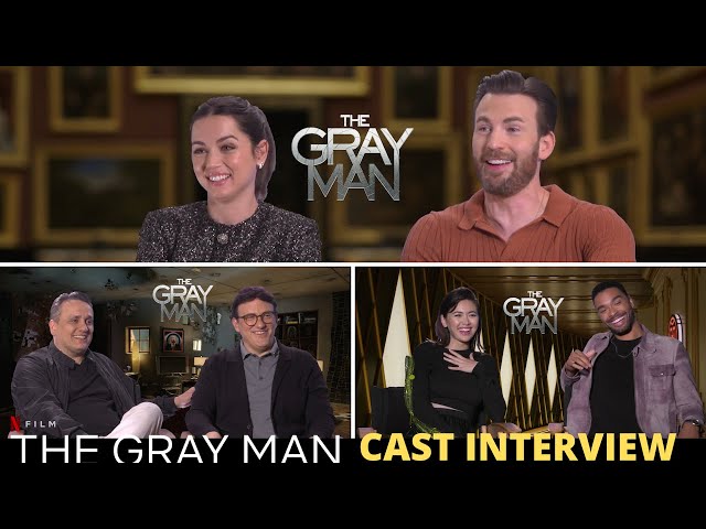 THE GRAY MAN cast & creators talk inspirations in exclusive interviews!