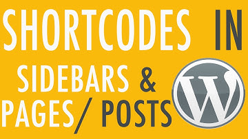 Put Shortcodes in your Sidebars & Widgets in your Pages - WordPress