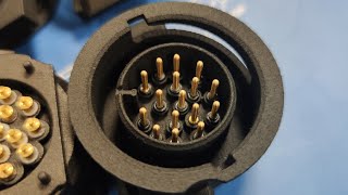 Zalana wtyczka gniazdo sterownika skrzyni biegów Stronic Audi / flooded plug socket gearbox tcm pin