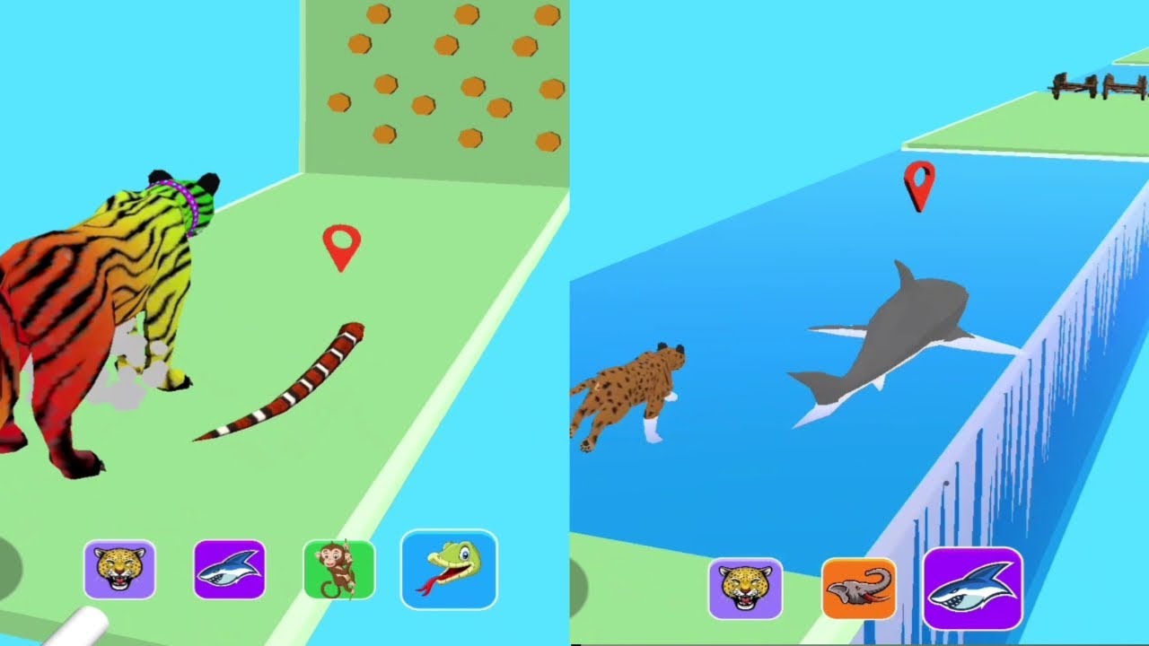 animal transform epic race 3d best android game androidgameplay 